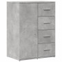 Aparador de madera de ingeniería gris hormigón 59x39x80 cm de vidaXL, Aparadores - Ref: Foro24-840537, Precio: 96,34 €, Descu...