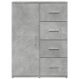 Aparador de madera de ingeniería gris hormigón 59x39x80 cm de vidaXL, Aparadores - Ref: Foro24-840537, Precio: 96,34 €, Descu...