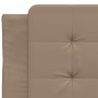 Bett mit Cappuccino-Kunstledermatratze 100x200 cm von vidaXL, Betten und Lattenroste - Ref: Foro24-3208849, Preis: 299,29 €, ...