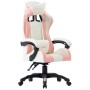 Rosafarbener Gaming-Stuhl aus Kunstleder von vidaXL, Bürostühle - Ref: Foro24-287984, Preis: 135,67 €, Rabatt: %