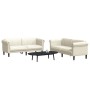 2-piece cream velvet sofa set by vidaXL, Sofas - Ref: Foro24-3209226, Price: 565,78 €, Discount: %