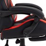 Gaming chair with footrest in red and black synthetic leather by vidaXL, Office chairs - Ref: Foro24-287987, Price: 173,64 €,...