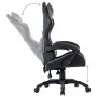 Silla gaming de cuero sintético gris de vidaXL, Sillas de oficina - Ref: Foro24-287980, Precio: 183,62 €, Descuento: %