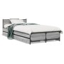 Cama con cajones madera de ingeniería gris Sonoma 90x190 cm de vidaXL, Camas y somieres - Ref: Foro24-3279960, Precio: 151,01...