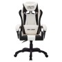 Silla gaming con luces LED RGB cuero sintético blanco y negro de vidaXL, Sillas de oficina - Ref: Foro24-288005, Precio: 199,...