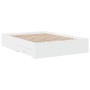 Cama con cajones madera de ingeniería blanco 120x200 cm de vidaXL, Camas y somieres - Ref: Foro24-3280391, Precio: 187,04 €, ...