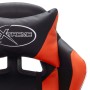 Silla gaming con luces LED RGB cuero sintético naranja y negro de vidaXL, Sillas de oficina - Ref: Foro24-288002, Precio: 198...