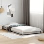 Estructura cama madera ingeniería metal gris Sonoma 100x200 cm de vidaXL, Camas y somieres - Ref: Foro24-845174, Precio: 69,0...