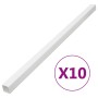 PVC-Kabelkanäle 50x25 mm 10 m von vidaXL, Verkabelung - Ref: Foro24-155920, Preis: 26,32 €, Rabatt: %