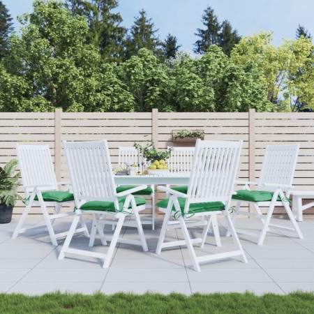 Gartenstuhl Kissen 6 Stück grün Oxford Stoff 40x40x7 cm von vidaXL, Kissen für Stühle und Sofas - Ref: Foro24-361467, Preis: ...