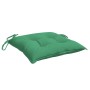 Garden chair cushions 6 pcs Oxford fabric green 40x40x7 cm by vidaXL, Cushions for chairs and sofas - Ref: Foro24-361467, Pri...