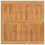 Mesa Batavia madera maciza de teca 85x85x75 cm de vidaXL, Mesas de jardín - Ref: Foro24-363254, Precio: 141,99 €, Descuento: %