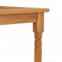 Batavia table made of solid teak wood 200x100x75 cm by vidaXL, Garden tables - Ref: Foro24-363256, Price: 272,59 €, Discount: %