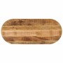 Oval solid mango wood rough table top 110x40x2.5cm by vidaXL, Table tops - Ref: Foro24-370105, Price: 56,99 €, Discount: %