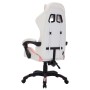 Silla gaming con luces LED RGB cuero sintético rosa y negro de vidaXL, Sillas de oficina - Ref: Foro24-288004, Precio: 162,10...