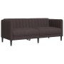 Set mit 3 Stück Sofa dunkelbrauner Stoff von vidaXL, Sofas - Ref: Foro24-3209232, Preis: 717,97 €, Rabatt: %