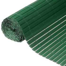 Nature Double-sided garden privacy fence fence PVC green 1x3 m by Nature, fence panels - Ref: Foro24-428515, Price: 47,99 €, ...