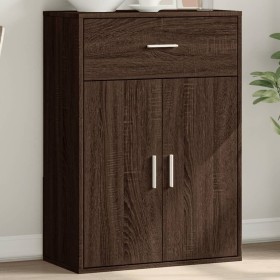 Engineered wood sideboard in brown oak 60x30x84 cm by vidaXL, Sideboards - Ref: Foro24-840498, Price: 73,99 €, Discount: %