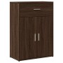 Aparador madera de ingeniería roble marrón 60x30x84 cm de vidaXL, Aparadores - Ref: Foro24-840498, Precio: 74,57 €, Descuento: %