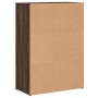 Aparador madera de ingeniería roble marrón 60x30x84 cm de vidaXL, Aparadores - Ref: Foro24-840498, Precio: 74,57 €, Descuento: %