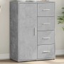 Engineered wood sideboard in gray concrete 60x31x84 cm by vidaXL, Sideboards - Ref: Foro24-840509, Price: 101,31 €, Discount: %