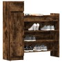 Zapatero Holzwerkstoff Räuchereiche 100,5x28x100 cm von vidaXL, Schuhregale und Schuhorganisatoren - Ref: Foro24-840426, Prei...