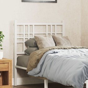 White metal headboard 75 cm by vidaXL, Headboards and footboards - Ref: Foro24-376399, Price: 26,16 €, Discount: %