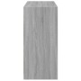 Armario de madera de ingeniería gris Sonoma 77x48x102 cm de vidaXL, Organizadores de vestidores y perchas de barra - Ref: For...