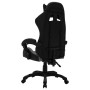 Silla gaming con luces LED RGB cuero sintético gris y negro de vidaXL, Sillas de oficina - Ref: Foro24-288000, Precio: 180,48...