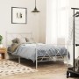 Cabecero de metal blanco 90 cm de vidaXL, Cabeceros y pies de cama - Ref: Foro24-376579, Precio: 34,51 €, Descuento: %