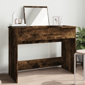 Dresser with smoked oak mirror 100x45x76 cm by vidaXL, Bedroom Dressers - Ref: Foro24-840699, Price: 112,99 €, Discount: %