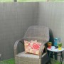 Nature Double-sided grey PVC garden screening fence 1x3 m by Nature, fence panels - Ref: Foro24-428519, Price: 61,87 €, Disco...