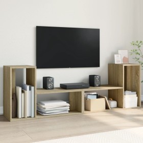 TV furniture 2 units engineered wood Sonoma oak 75x30x50 cm by vidaXL, TV Furniture - Ref: Foro24-840788, Price: 62,52 €, Dis...