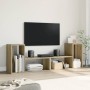 TV furniture 2 units engineered wood Sonoma oak 75x30x50 cm by vidaXL, TV Furniture - Ref: Foro24-840788, Price: 62,40 €, Dis...