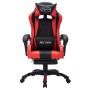 Gaming-Stuhl mit RGB-LED-Leuchten, Kunstleder rot und schwarz von vidaXL, Bürostühle - Ref: Foro24-288007, Preis: 209,69 €, R...