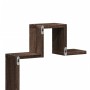 Engineered oak brown wood wall shelf 104.5x10x43 cm by vidaXL, Shelves and shelves - Ref: Foro24-840729, Price: 27,99 €, Disc...