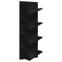 Estantería de pared 4 niveles negro 33x16x90 cm de vidaXL, Estantes y estanterías - Ref: Foro24-840717, Precio: 34,58 €, Desc...