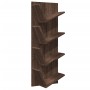 Wall shelf 4 levels brown oak 33x16x90 cm by vidaXL, Shelves and shelves - Ref: Foro24-840722, Price: 39,99 €, Discount: %