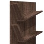 Wall shelf 4 levels brown oak 33x16x90 cm by vidaXL, Shelves and shelves - Ref: Foro24-840722, Price: 39,99 €, Discount: %