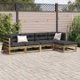 Garden sofa set 5 pieces with cushions made of impregnated pine wood by vidaXL, Garden sets - Ref: Foro24-3299392, Price: 494...