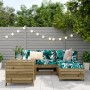 5-piece garden sofa set made of impregnated pine wood by vidaXL, Garden sets - Ref: Foro24-3250491, Price: 357,59 €, Discount: %