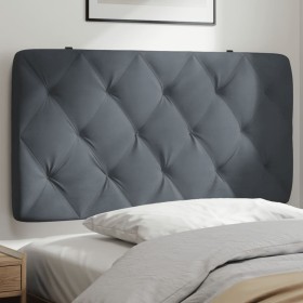 Dark gray velvet padded bed headboard 100 cm by vidaXL, Headboards and footboards - Ref: Foro24-374715, Price: 52,13 €, Disco...