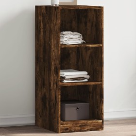 Engineered wood smoked oak wardrobe 48x41x102 cm by vidaXL, Dresser Organizers and Bar Hangers - Ref: Foro24-840832, Price: 7...