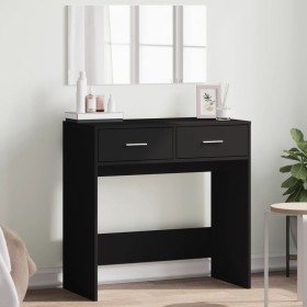 Dresser with black mirror 80x39x80 cm by vidaXL, Bedroom Dressers - Ref: Foro24-840703, Price: 97,71 €, Discount: %