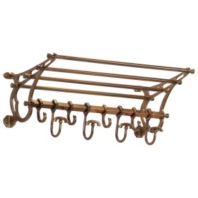 Luggage rack with aluminum wall hooks by vidaXL, Hat and coat racks - Ref: Foro24-357833, Price: 121,35 €, Discount: %