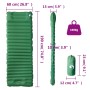 Self-inflating camping mattress with pillow for 1 person in green by vidaXL, Sleeping mats - Ref: Foro24-4007121, Price: 51,6...