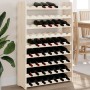 Solid pine wood wine rack 72.5x25x111.5 cm by vidaXL, Wine racks - Ref: Foro24-4007561, Price: 57,39 €, Discount: %