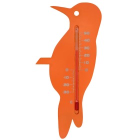 Nature Außenwandthermometer Orangefarbener Finkvogel von Nature, Thermometer für das Haus - Ref: Foro24-428540, Preis: 11,99 ...