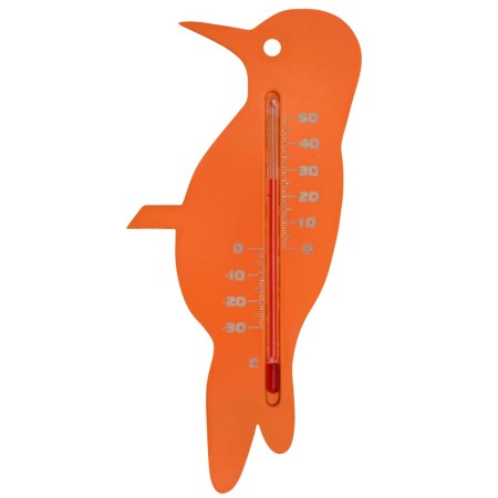 Nature Außenwandthermometer Orangefarbener Finkvogel von Nature, Thermometer für das Haus - Ref: Foro24-428540, Preis: 11,65 ...