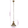 Aluminum hanging lamp 25x25x139 cm by vidaXL, Lamps - Ref: Foro24-357844, Price: 77,99 €, Discount: %